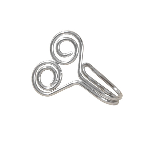 Heart Gold Clip On Nose Ring Lip Ear Body Non Piercing